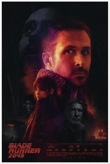 BLADE RUNNER 2049 DENIS VILLENEUVE SCI-FI CYBERPUNK MOVIE POSTER