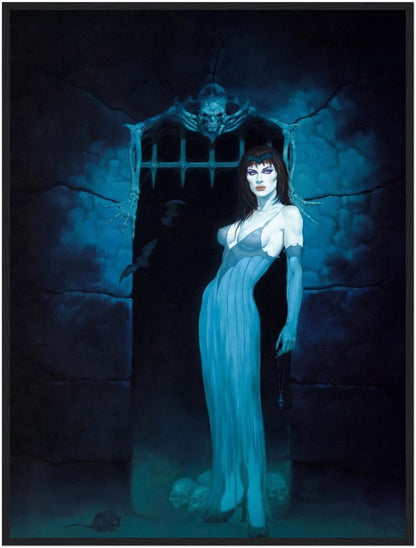Allure of Damnation by Gerald Brom (1997) - Framed Poster 24x32