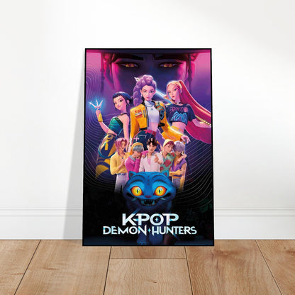 K-POP DEMON HUNTERS POSTER – ANIME KPOP GIRLS WALL ART PRINT UNFRAMED 2