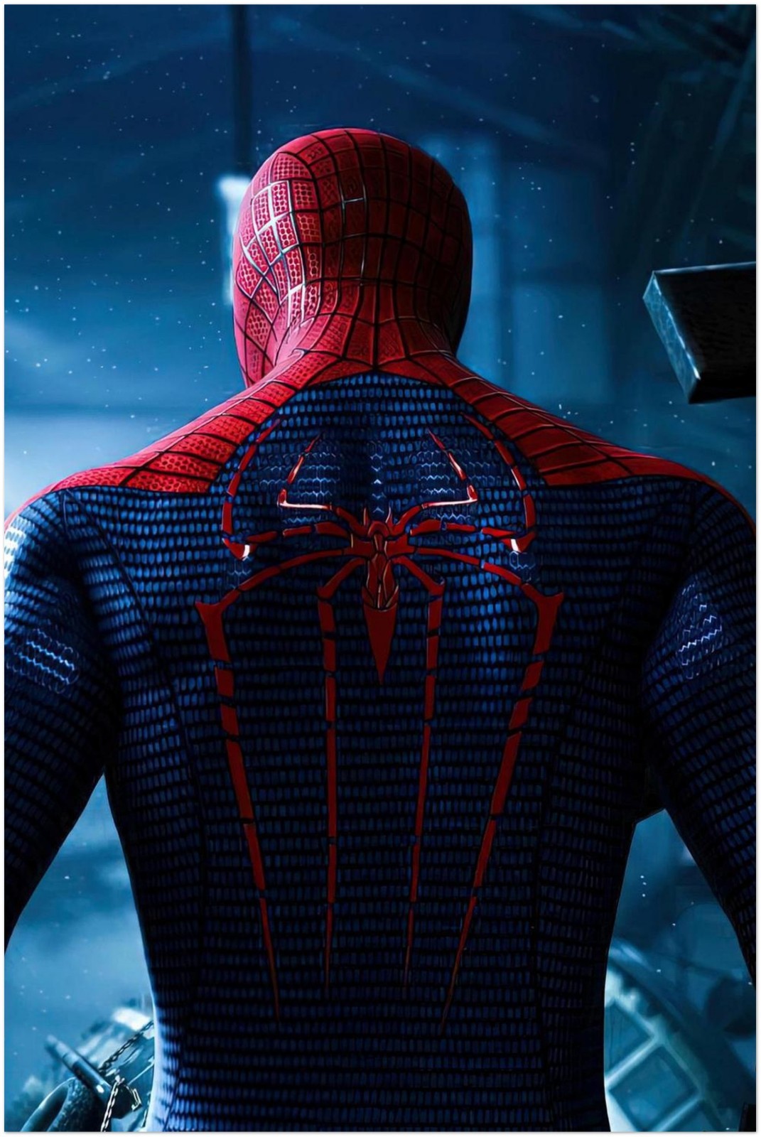 SPIDER-MAN AMAZING CINEMATIC HERO DETAILED COSTUME MOVIE ART POSTER