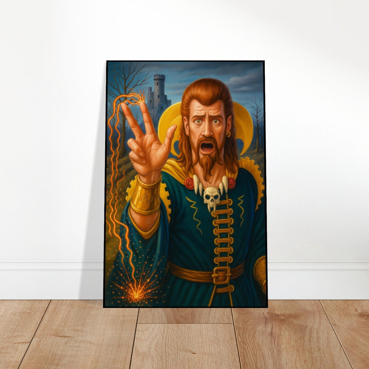 COUNTERSPELL MAGIC THE GATHERING INSPIRED WIZARD STOP SPELL FANTASY POSTER 2