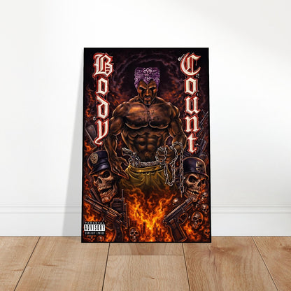 Body Count Album Poster - Heavy Metal Art Fan Decoration - Wall Art 2