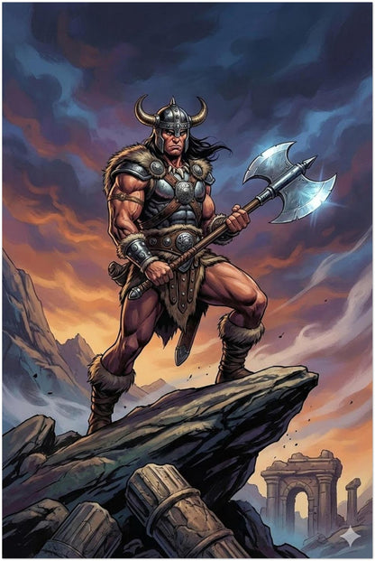 CONAN THE BARBARIAN POSTER – ORIGINAL KORE STUDIOS ART
