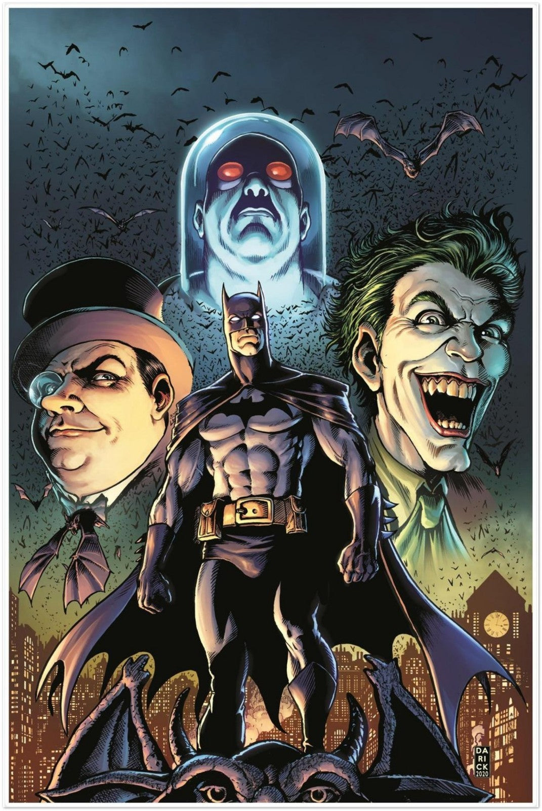Legends of the Dark Knight 2021 Chapter One Cover Art by Diego Rodriguez