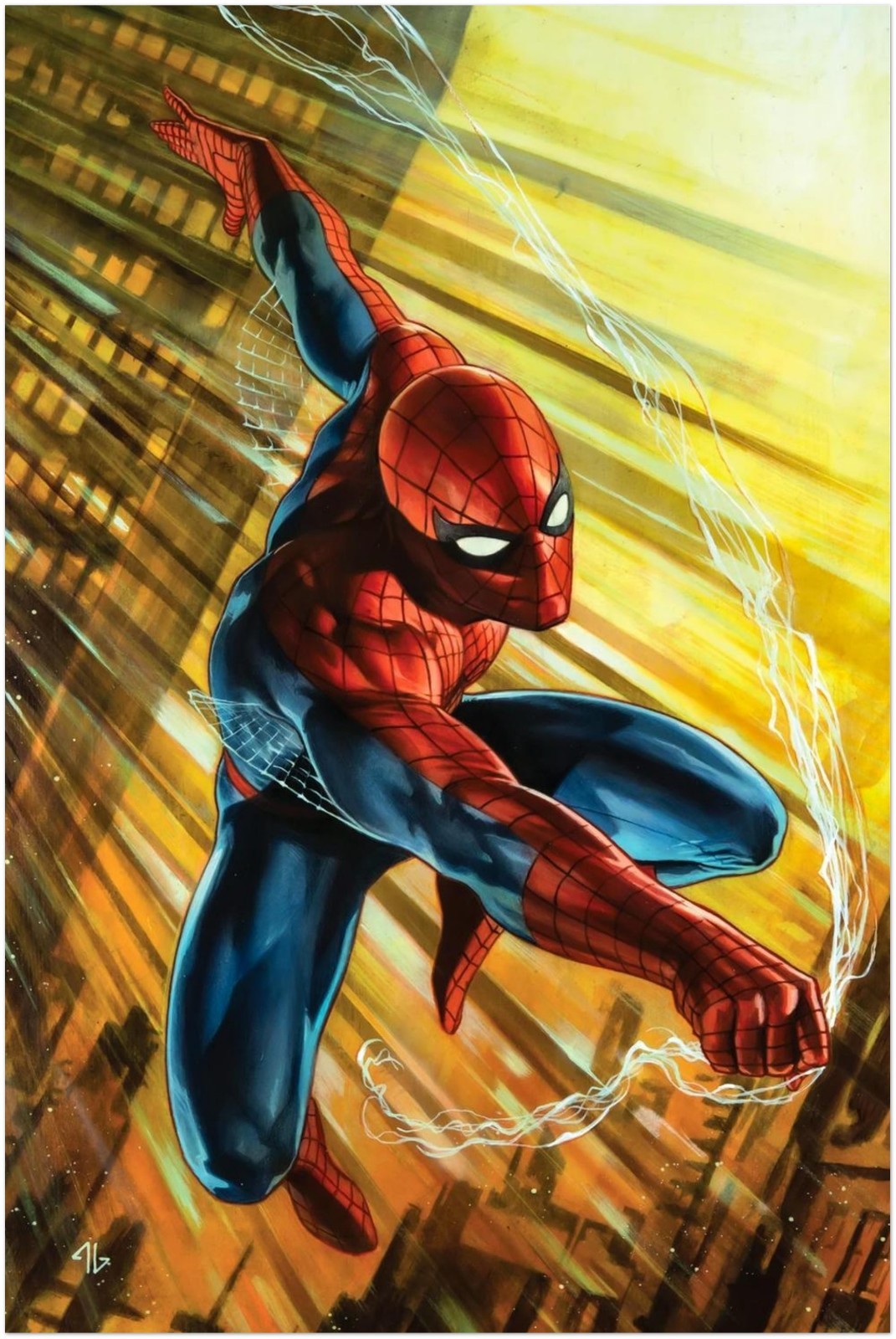 SPIDER-MAN POSTER – ADI GRANOV COVER ART – FRIENDLY NEIGHBORHOOD #8 B