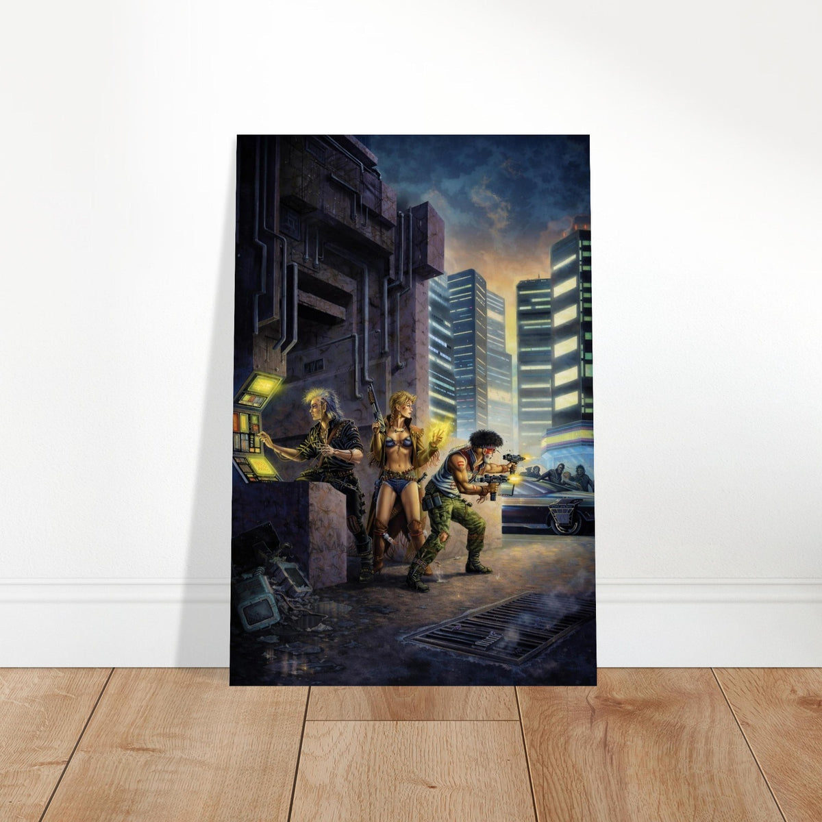 SHADOWRUN CYBERPUNK POSTER – CLASSIC RPG COVER ART TRIBUTE 2