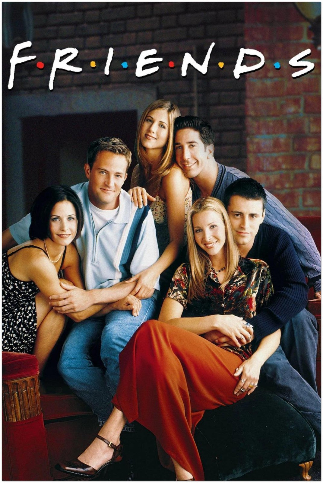 FRIENDS POSTER – ICONIC TV SITCOM CAST WALL ART