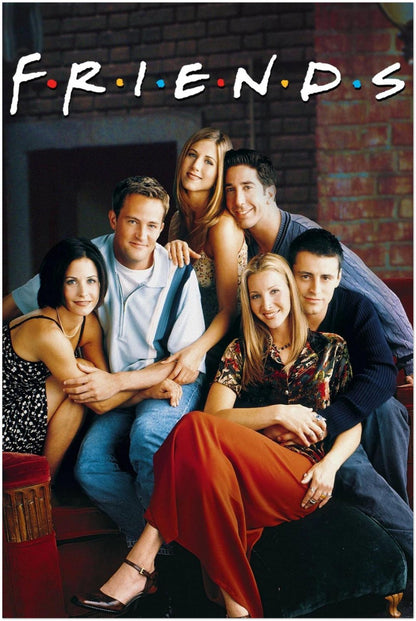 FRIENDS POSTER – ICONIC TV SITCOM CAST WALL ART