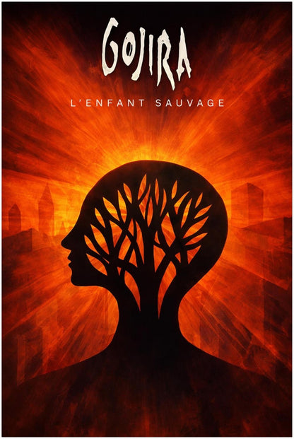 Gojira – L’Enfant Sauvage Album Art Progressive Metal Music POSTER – Gojira
