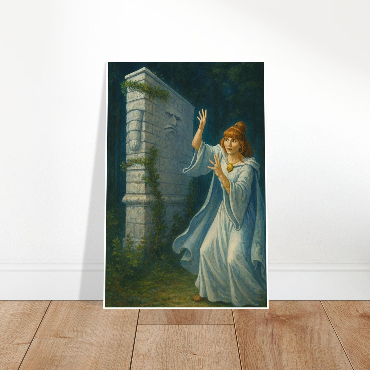 ANIMATE WALL MAGIC THE GATHERING INSPIRED STONE MAGIC ENCHANTMENT POSTER 2