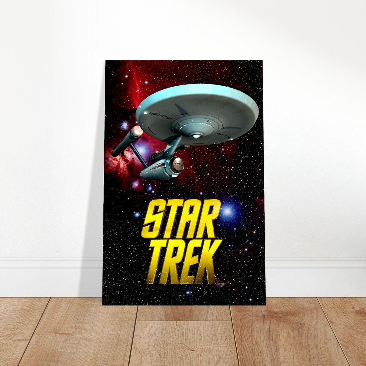 Star Trek Enterprise MOVIE POSTER Classic NCC-1701 Starship Scene Wall Art Print 2