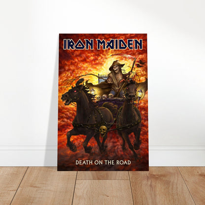 Iron Maiden - Death on The Road Album Poster - Heavy Metal Art 2