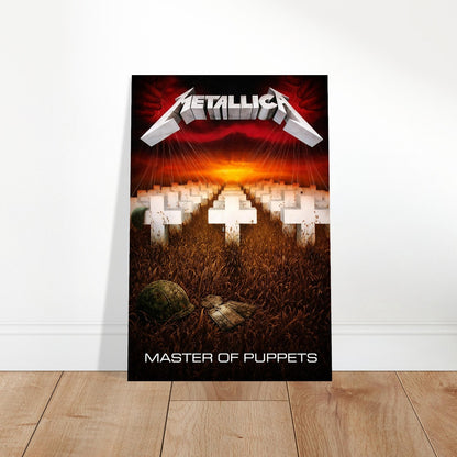 Metallica - Master of Puppets Album Poster - Heavy Metal Art Fan Decoration 2