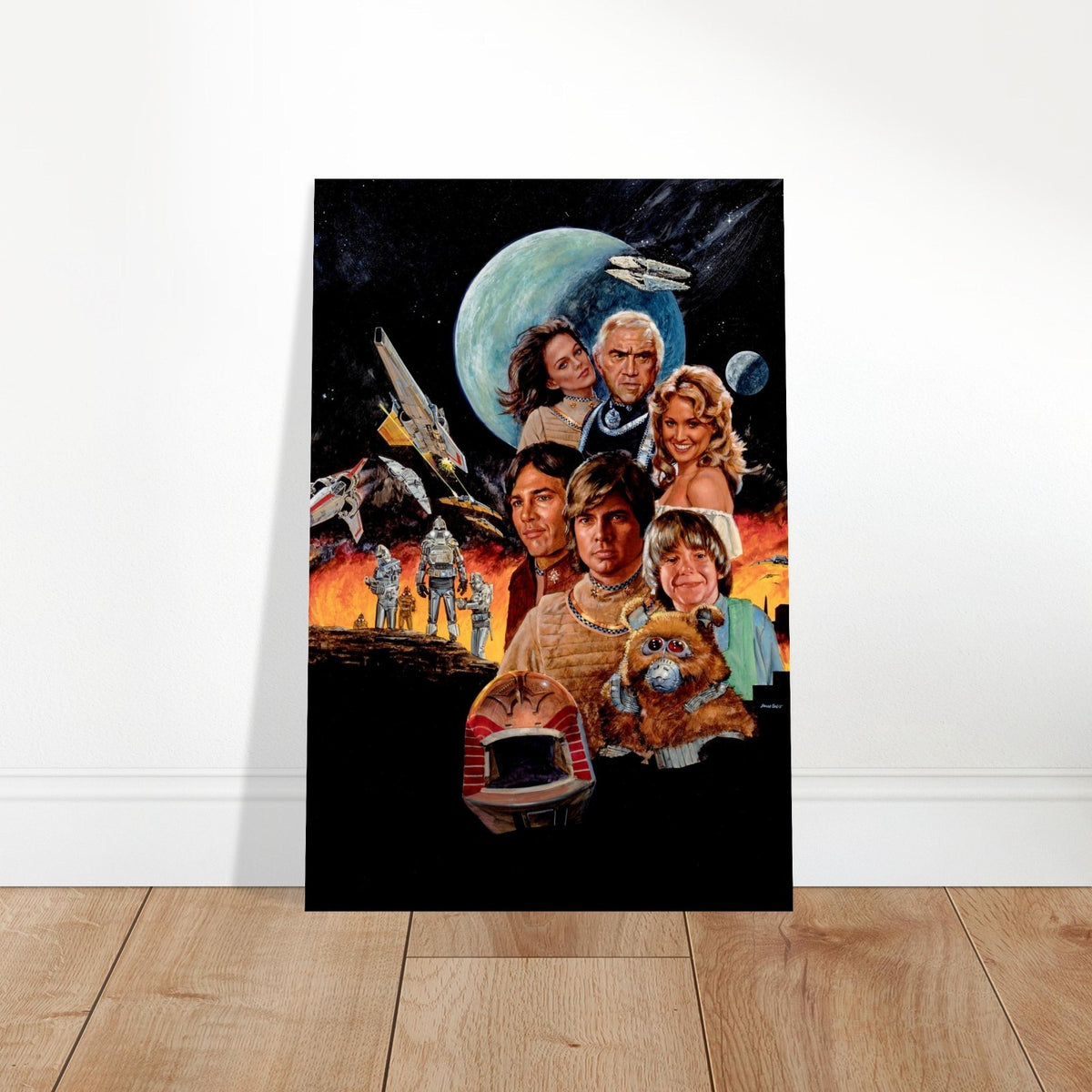 BATTLESTAR GALACTICA JOHN SOLIE POSTER 1978 CLASSIC SCI-FI TV SERIES POSTER 2