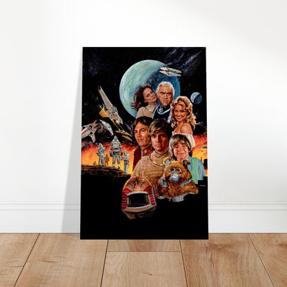 BATTLESTAR GALACTICA JOHN SOLIE POSTER 1978 CLASSIC SCI-FI TV SERIES POSTER 2
