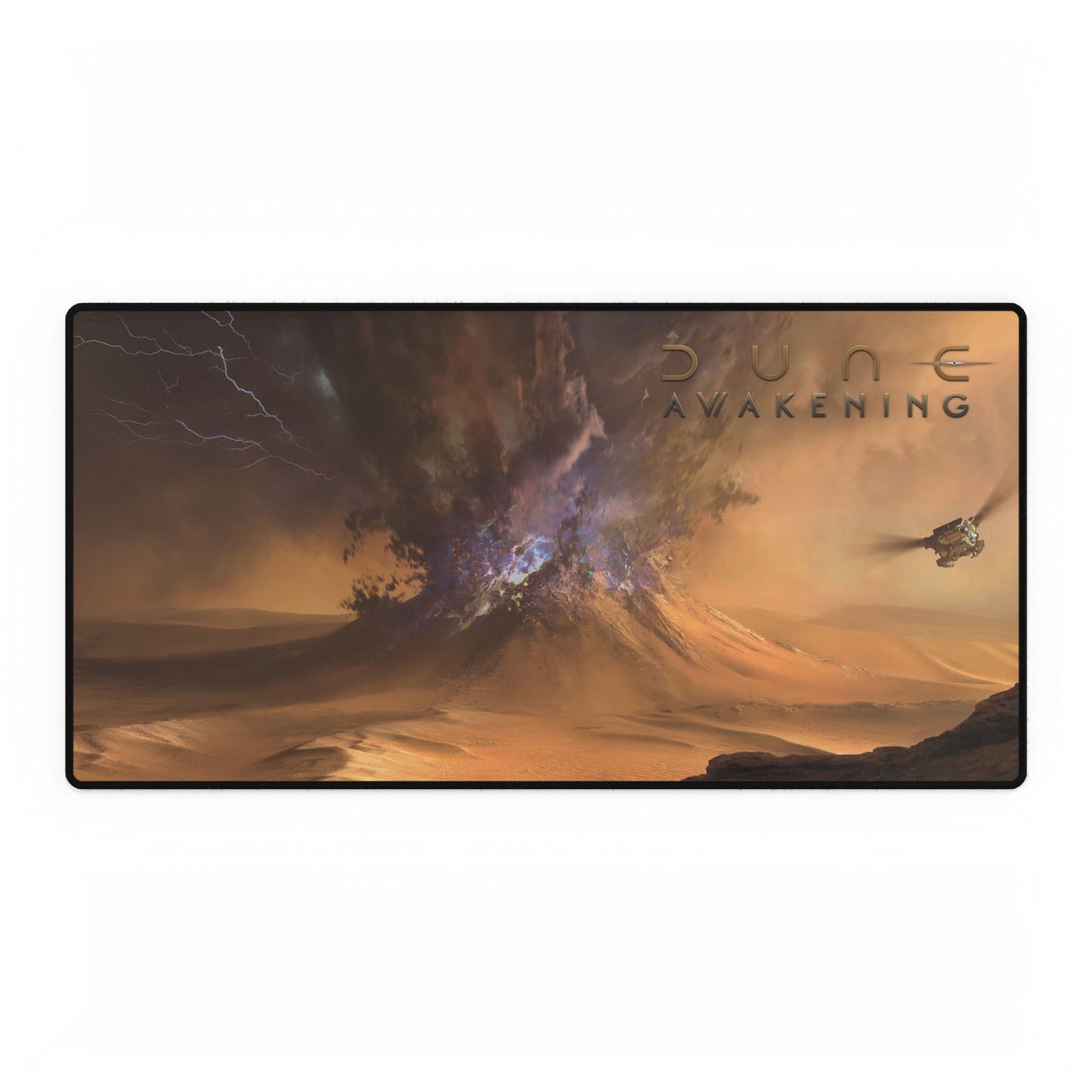 Dune: Awakening Desk Mat / Mouse Pad – 31.5"x15.5", Sci-Fi Adventure, Gaming Art