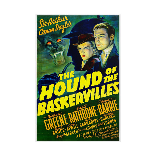 The Hound of the Baskervilles Poster – 20th Century Fox (1939) | Basil Rathbone