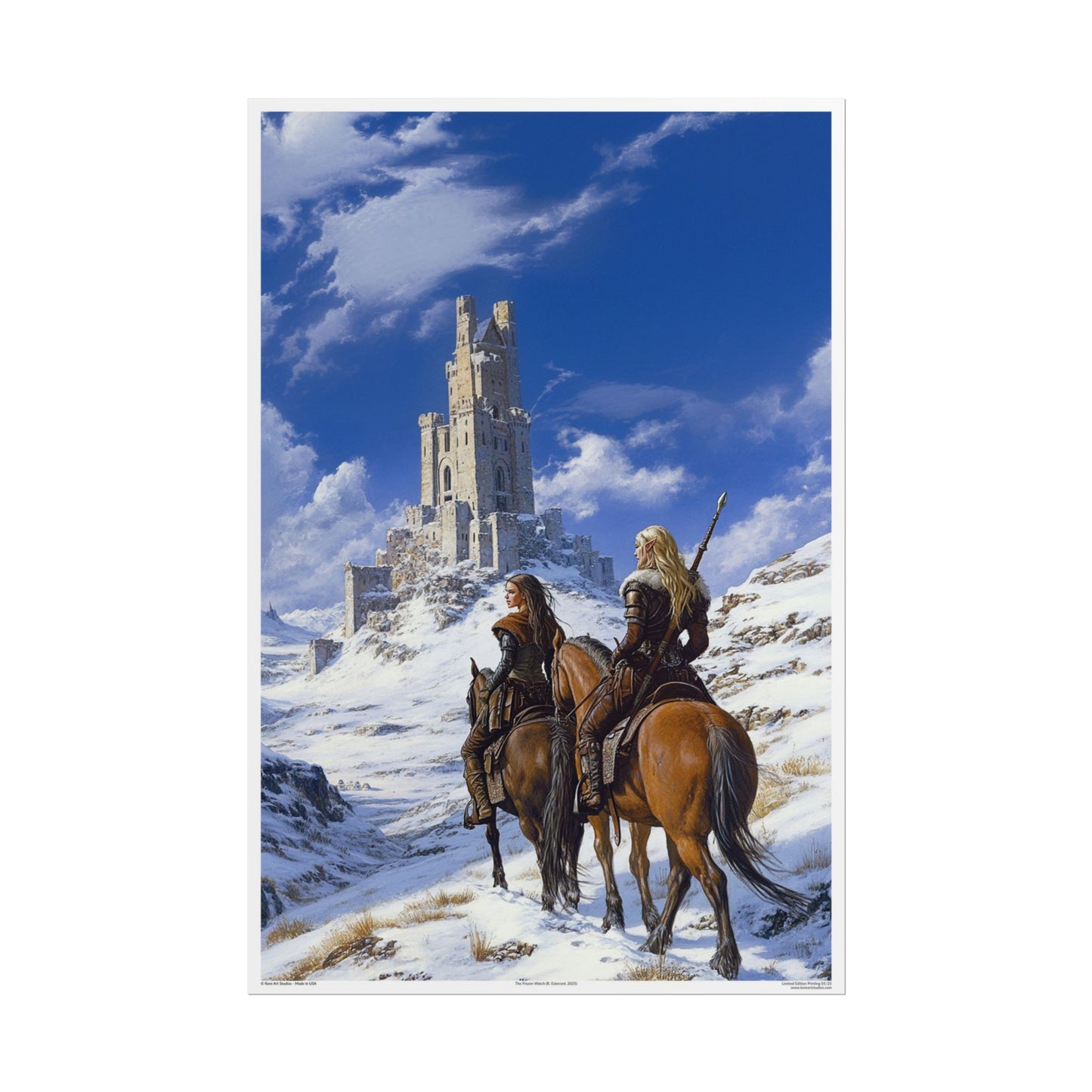 The Frozen Watch by Kore Art Studios (2023) 24x36 Print - Limited Edition Poster xx/25