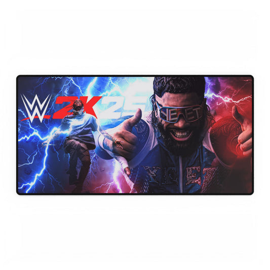 WWE 2K25 Desk Mat / Mouse Pad - Jay Uso & Travis Scott– 31.5"x15.5" - Wrestling