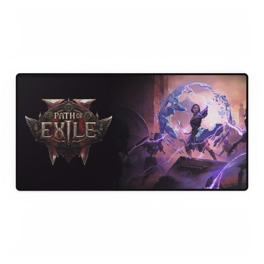 Path of Exile II Sorceress Desk Mat / Mouse Pad – 31.5"x15.5", Gaming & Office