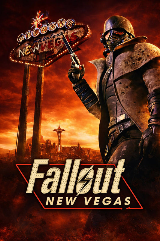 Fallout New Vegas V2 Poster - PC-Game Wallart - Gamer Decoration