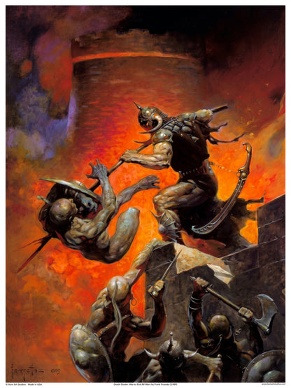 Death Dealer: War to End All Wars - Death Dealer by Frank Frazetta (1989)