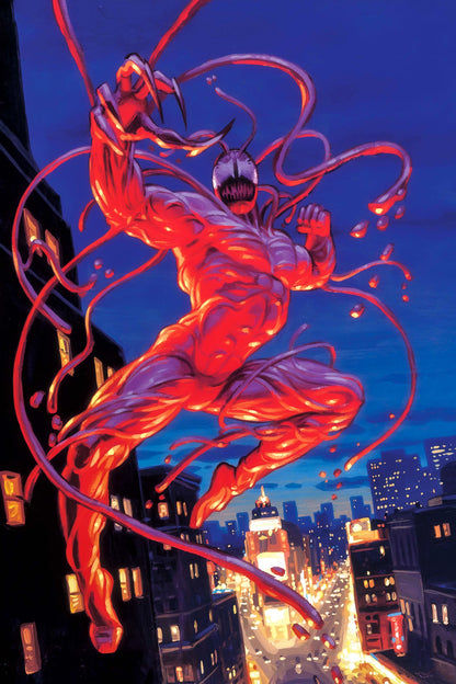 Greg & Tim Hildebrandt – Carnage Symbiote Rampage Marvel Fantasy Art POSTER – Carnage
