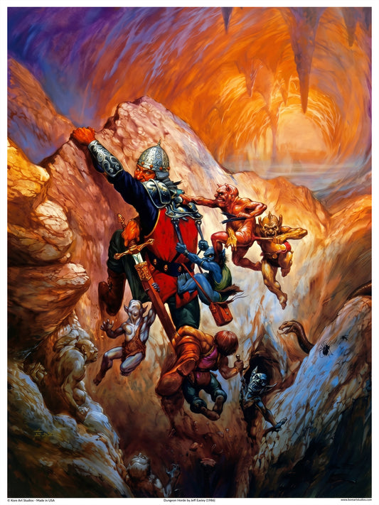 Dungeon Horde - Classic Fantasy Adventure Collection by Jeff Easley (1986)