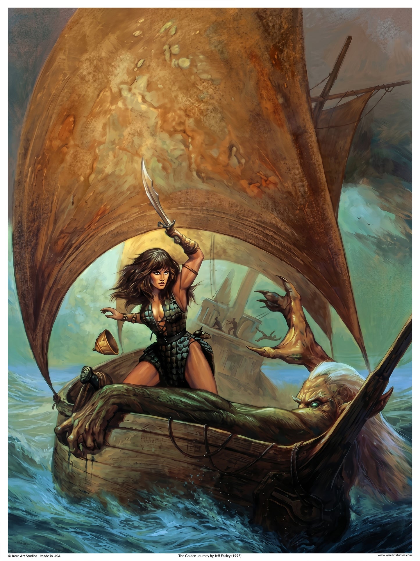 The Golden Journey - Fantasy Adventure Series by Jeff Easley (1995)