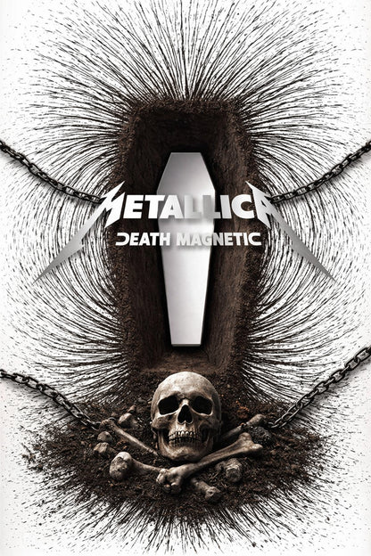 Metallica - Death Magnetic - Album Poster - Heavy Metal Art