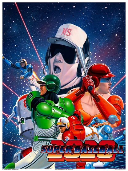 Super Baseball 2020 - Futuristic Baseball League by SNK Art Team (1991)
