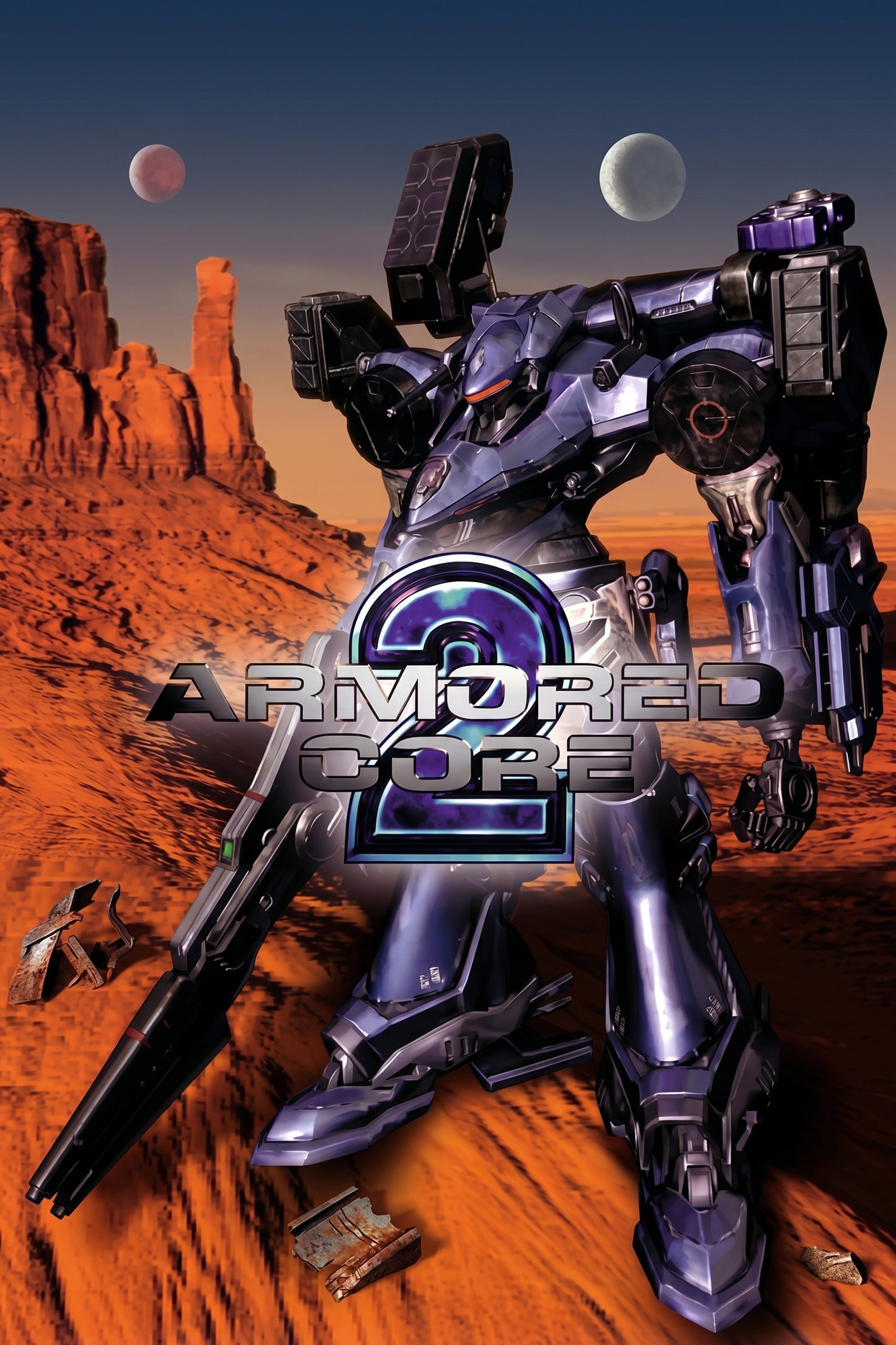 Armored Core 2 - PlayStation 2 Cover Art (2000)