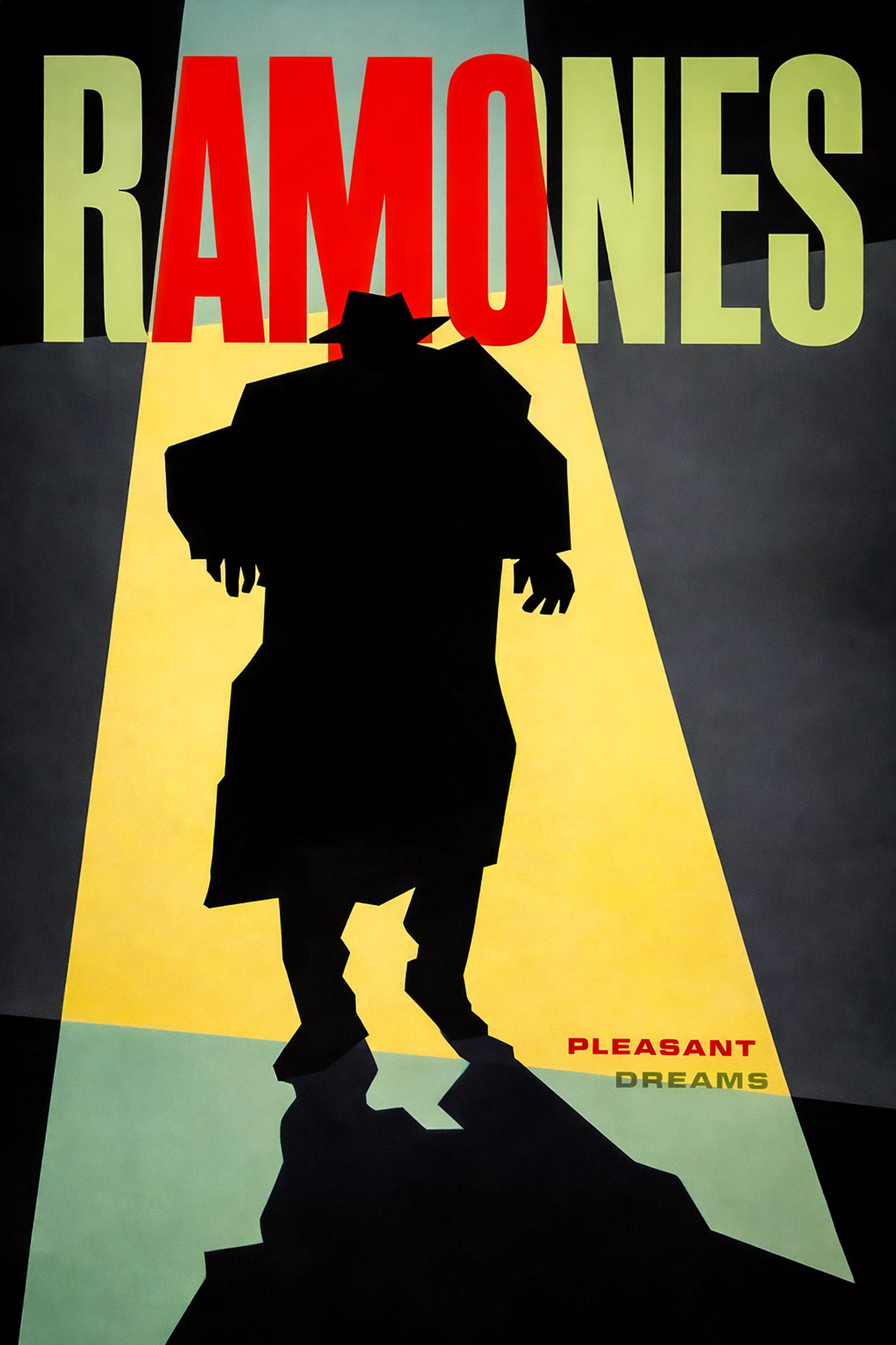 Ramones Poster – Pleasant Dreams – Early 80s Punk Rock – Sire Records