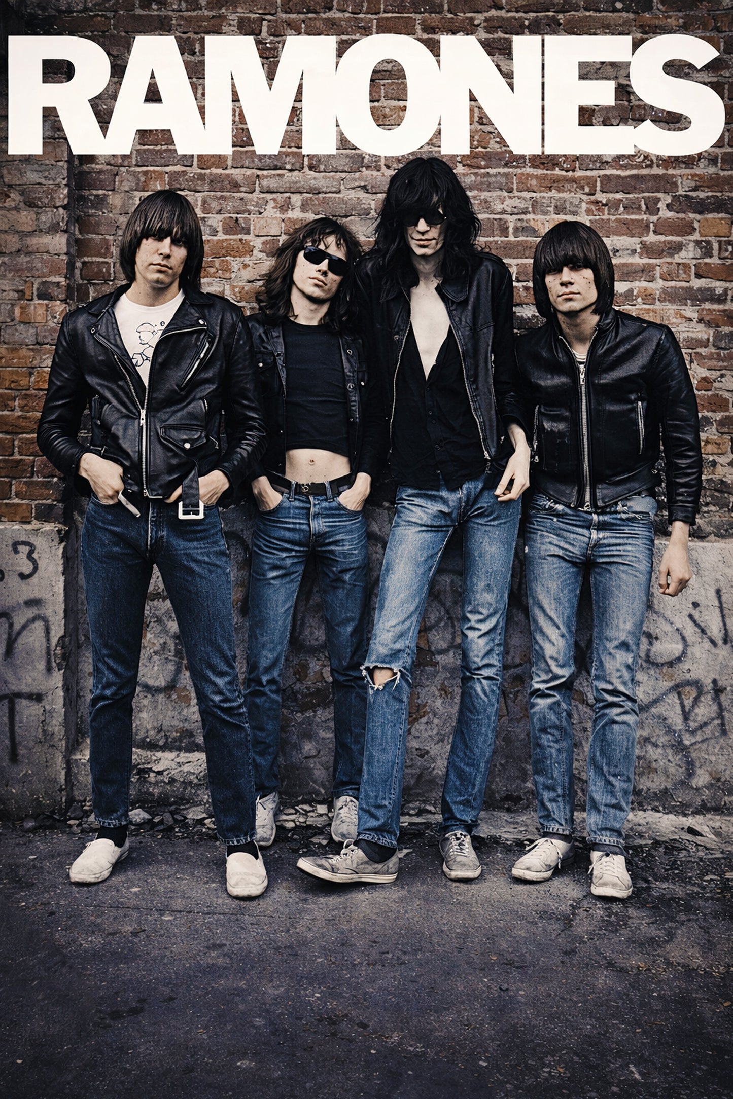 Ramones Poster – Ramones – Late 70s Punk Rock – Sire Records