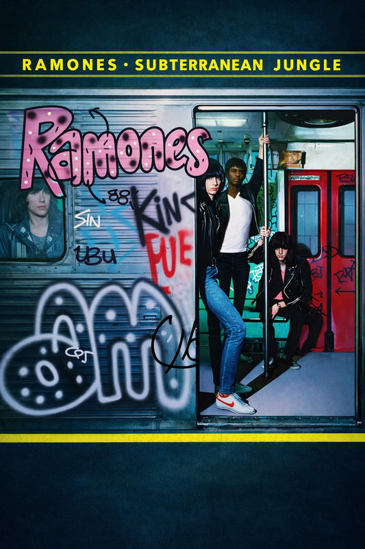 Ramones Poster – Subterranean Jungle – Early 80s Punk Rock – Sire Records