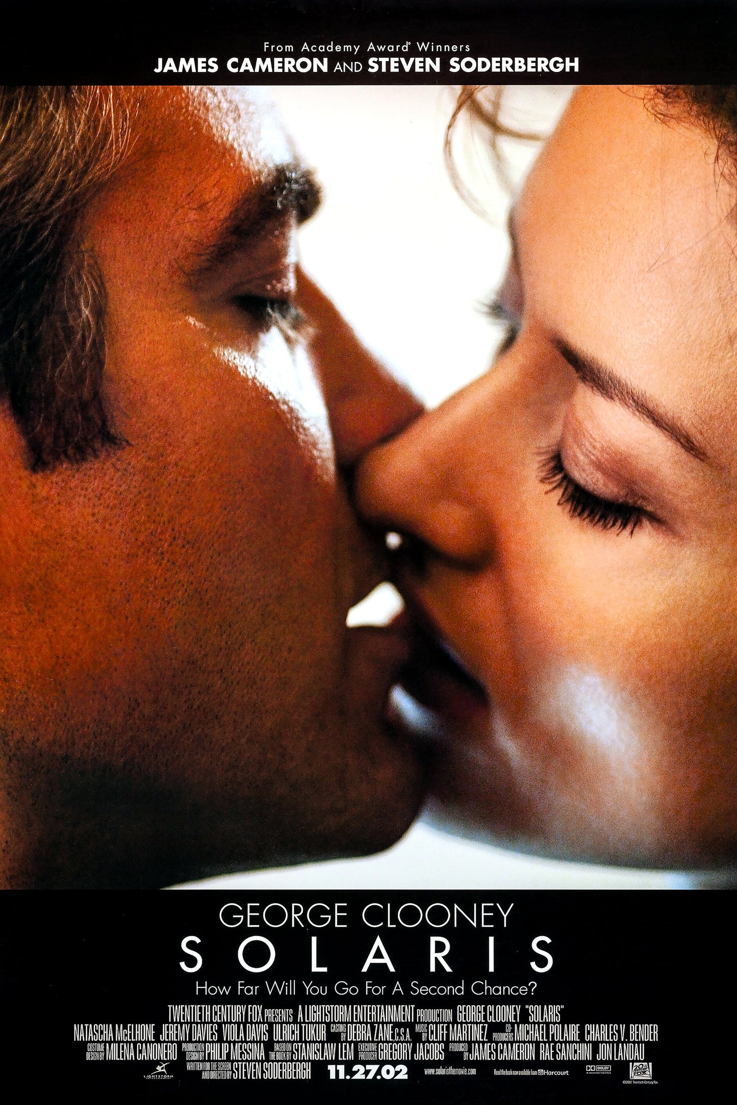 Solaris Poster 20th Century Fox 2002 George Clooney