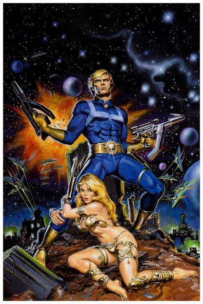 EARL NOREM - STAR-LORD - GUARDIAN OF THE GALAXY POSTER - MARVEL SCI-FI CLASSIC