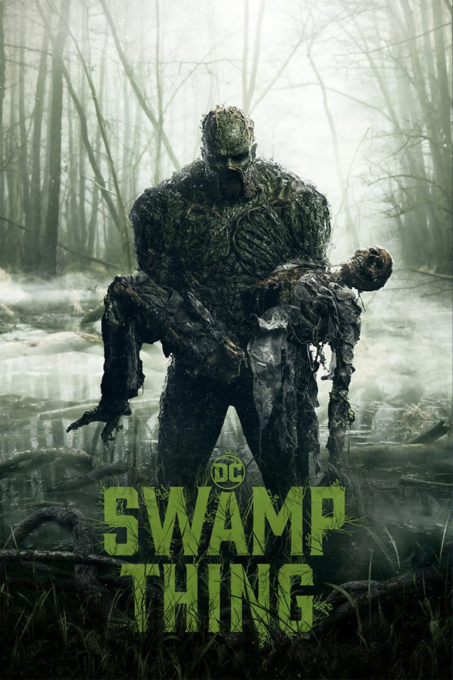 SWAMP THING - DARK FOREST DC SERIES POSTER - SWAMP MONSTER HORROR WALL ART