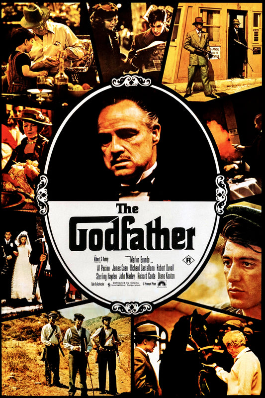 The Godfather Poster Paramount Pictures 1972 Marlon Brando