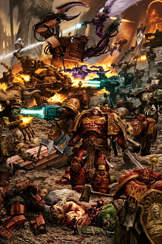 Angel Apocalypse - Warhammer 40,000 by Adrian Smith (1990s)