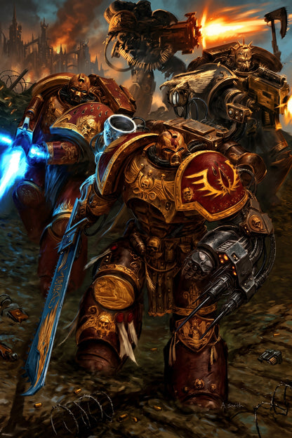 Blood Angels - Warhammer 40,000 by Adrian Smith (2000s)