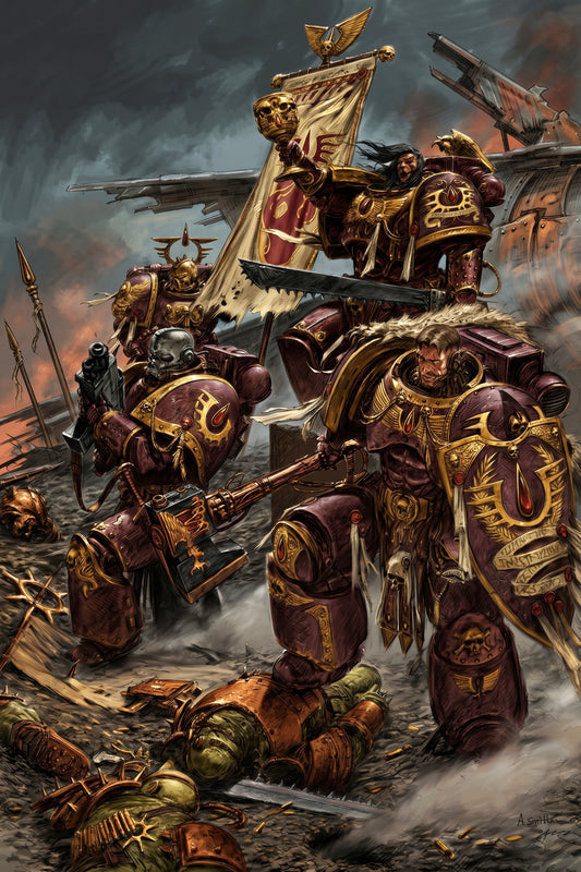 Blood Angels - Warhammer 40,000 by Adrian Smith (2000s)