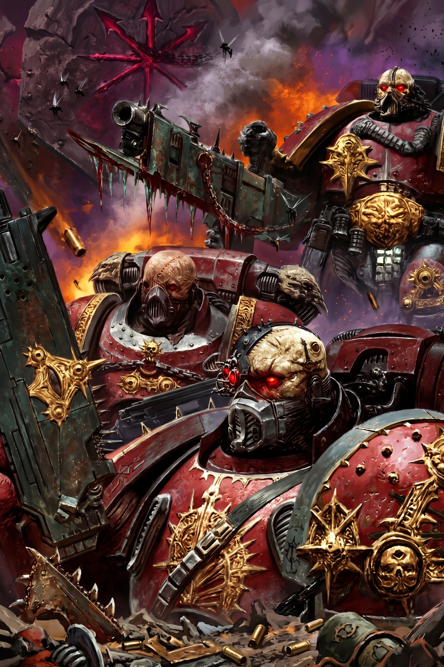Death Guard - Warhammer 40,000 by Adrian Smith (1990s)