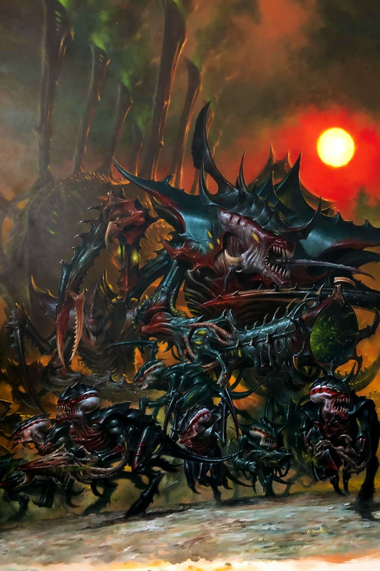 WARHAMMER 40K - HIVE FLEET BEHEMOTH CHAOS TYRANIDS POSTER