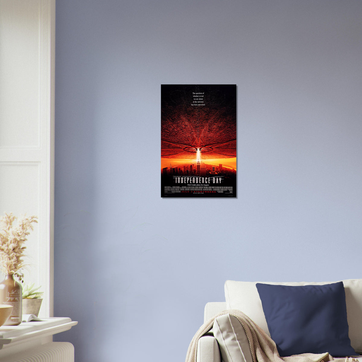 Independence Day 1996 Movie Poster – Alien Invasion Sci-Fi Wall Art Print 5
