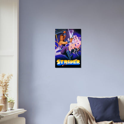 STRIDER Retro Arcade Action Hero Poster – 1989 Video Game Wall Art Decor 3