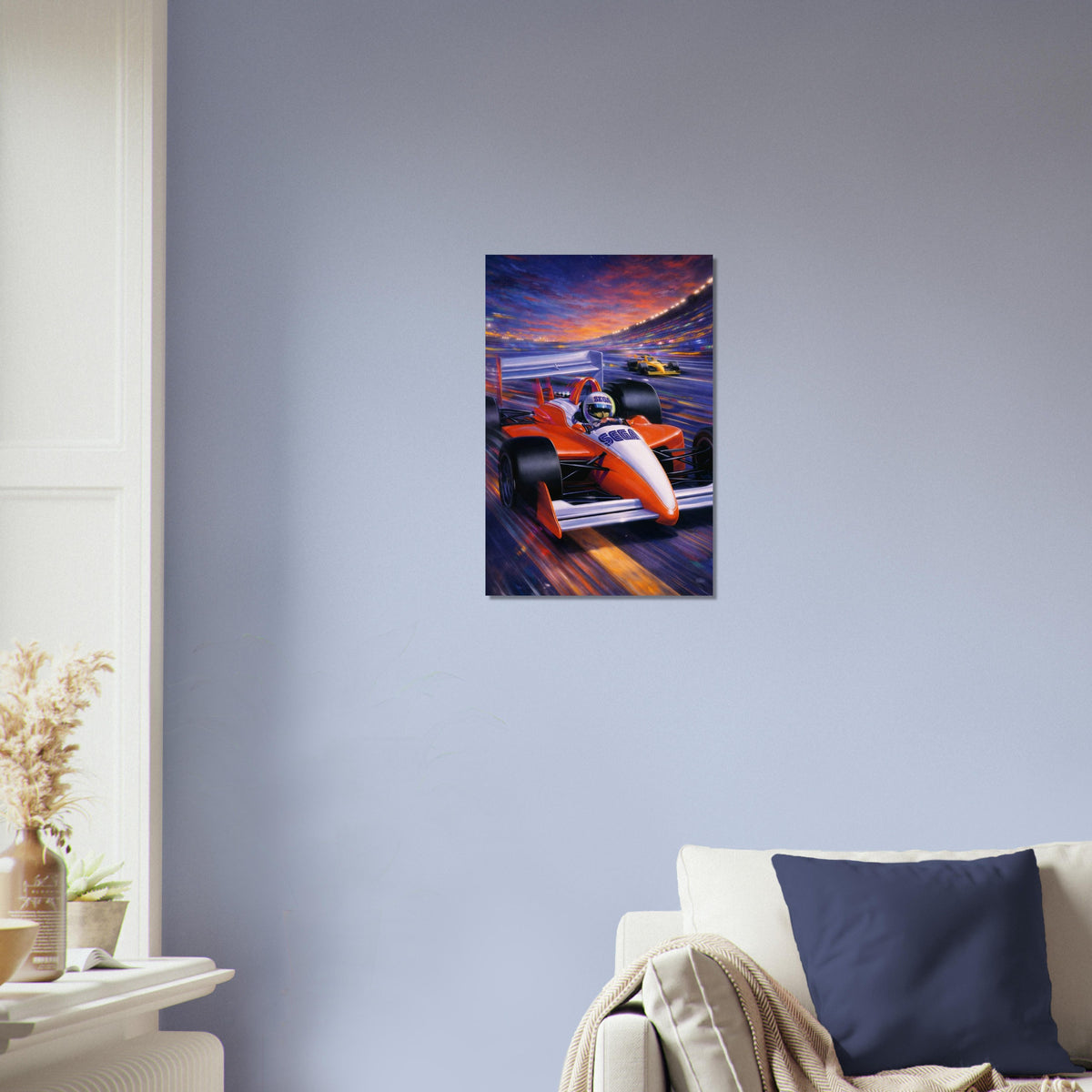 Virtua Racing Poster - 1992 Cover Art - Formula 1 Arcade Print 3