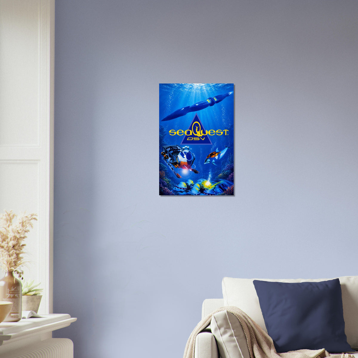 SeaQuest DSV Underwater Exploration Poster – Sci-Fi Adventure Wall Art Decor 3