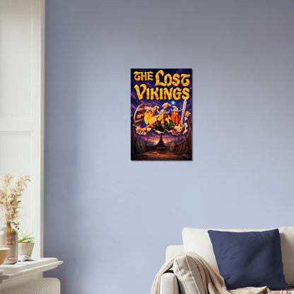 The Lost Vikings Poster – Fantasy Adventure Warriors Wall Art Decor 3