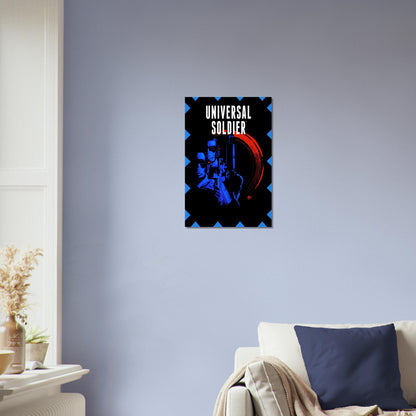 Universal Soldier Poster – Cyborg Action Hero 1992 Wall Art Decor 3